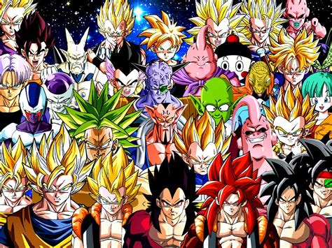 imágenes de los personajes de dragon ball